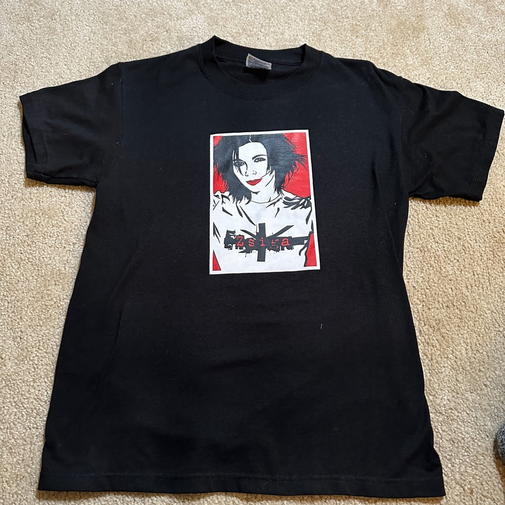 Abigail Zsiga Black Graphic T-Shirt